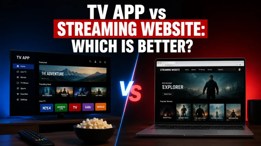 TV App vs Streaming Website: Which Is Better?