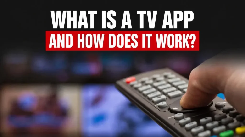 What Is a TV App and How Does It Work?