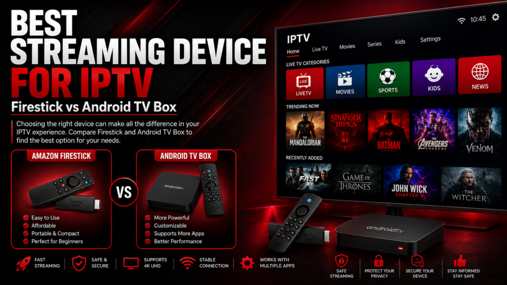 Best Streaming Device for IPTV