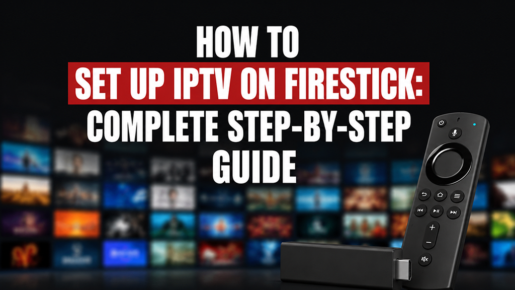 how to set up IPTV on Firestick